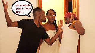 Dogo Charlie Caught Us Nakd In The Shower Prank Ft Wifi Comedian They Fought