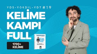 1700 Kelimelik Dev Yds Kelime Kampı 19.Gün Vocabulary Genius