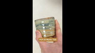 Pc-33 Iron Lustre Over New Pcf Glazes