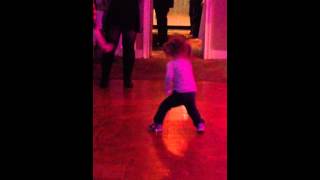 Little Girl Gets Down