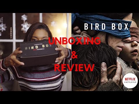 "BIRDBOX" UNBOXING GOODIES AND MOVIE REVIEW!
