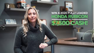 Enter to win a Honda Rubicon or $7,500 CASH - (Simply Request Free Quote)