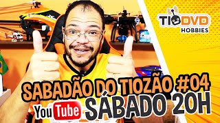 SABADÃO DO TIOZÃO #04 - UNBOXING SURPRESA - Live aos sábados com TIO DVD HOBBIES