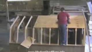 How to Build a Shed - Free Step by Step Instructions 09:41