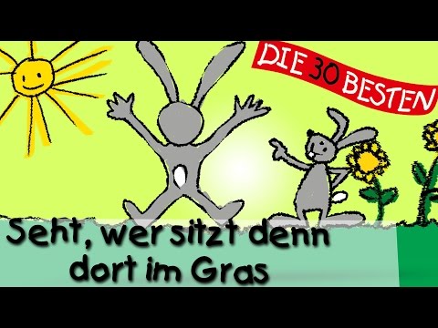 Seht wer sitzt denn dort im Gras Video