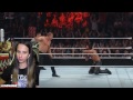 WWE Raw 4/13/15 Kane vs Seth Rollins
