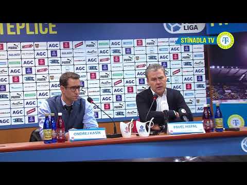 Tiskov konference hostujcho tmu po utkn Teplice - Sparta Praha (31.3.2018)