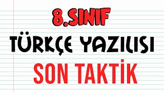 1.Dönem Türkçe 1.Yazılısına SON TAKTİKLER !!! #Shorts #LGS2022