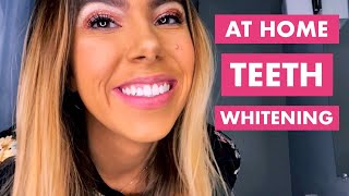 At home teeth WHITENING: How my teeth are SO WHITE!!