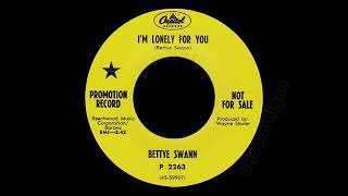 Watch Bettye Swann Im Lonely For You video