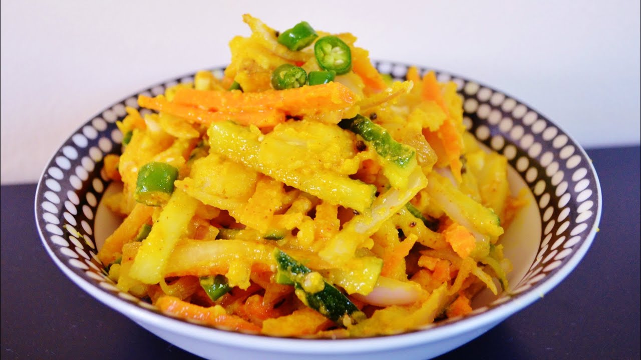 Aloo ko Achaar - Spicy...