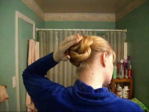 Here's a little slide show tutorial on how to make your very own fancy hair