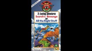 Original VHS Closing: Ring Raiders - Scorch's Revenge / All The Right Stuff (UK Retail Tape)