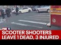NYC drive-by: Shooters on scooters leave 1 dead, 3 injured