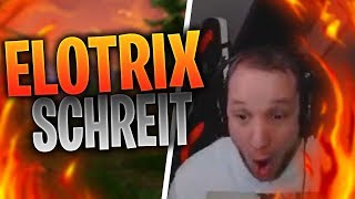 ELOTRIX SCHREIT | RazZzero0o zeigt TREPPEN GLITCH | Fortnite Highlights Deutsch