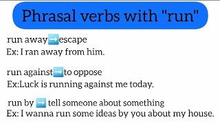 Phrasal Verbs 