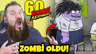 MAŞALLAH DEDİK KIZ ZOMBİ-MUTANT OLDU | *yarın öğlen 2 canlı yayın* | 60 SECONDS 