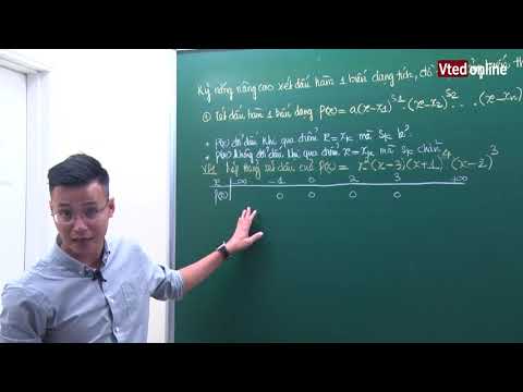 Kỹ năng xét dấu nâng cao hàm số một biến dạng tích, đồ thị hoặc bảng biến thiên - Pro X 2021