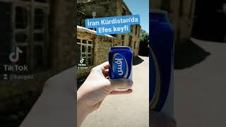İran Kürdistan'da Efes Keyfi - İran'da alkol yasağı #shorts