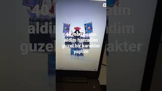 40 Robux Satın Aldım Ve 40 Robuxla Karakter Yaptim Beğendiniz Mi Karakterimi