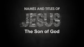 1/21/2021 The Son of God