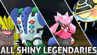 Pokemon ORAS: All SHINY Legendary Pokemon and Forms w/ Signature Moves! (Omega Ruby Alpha Sapphire)
