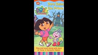 Opening To Dora The Explorer Dora Saves The Prince 2002 Vhs