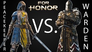 For Honor - Peacekeeper Vs Warden - 1Vs1 - No Commentary