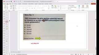 17 Mayıs 2025 Gazi Üniversitesi İsg Sınavı Hazırlık Soru Çözümleri-Anayasa