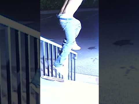 Chris Dobstaff Heelflip Crook Rail 1999 Classic Skateboarding Shorts
