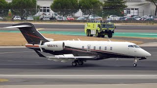 Bombardier Challenger 300 Lands With An Emergency Onboard At Lisbon Airport
