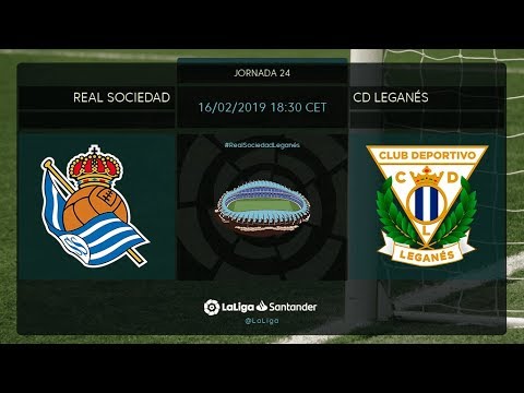 Calentamiento Real Sociedad vs CD Leganés