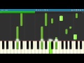 Daft Punk - Within Synthesia EASY piano tutorial