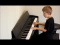 Luke Holder plays Scherzo by Joseph Haydn AMEB Piano Grade 2 List B No 2