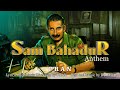 Sam Bahadur Anthem I PRAN I Dj Uday I (Official Audio)