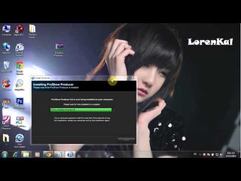 Hướng dẫn Crack Proshow Producer 6 0 3392 full Xóa Chữ Vàng