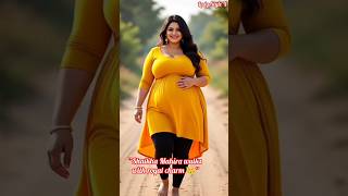Dubai Princess Shaikha Mahira Den Elegance Walk Yellow Kurti & Black Leggings Fashion 2025