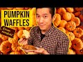 Pumpkin Waffles From Scratch | Easy Recipe, SECRET Ingredients To Elevate Pumpkin Flavor!