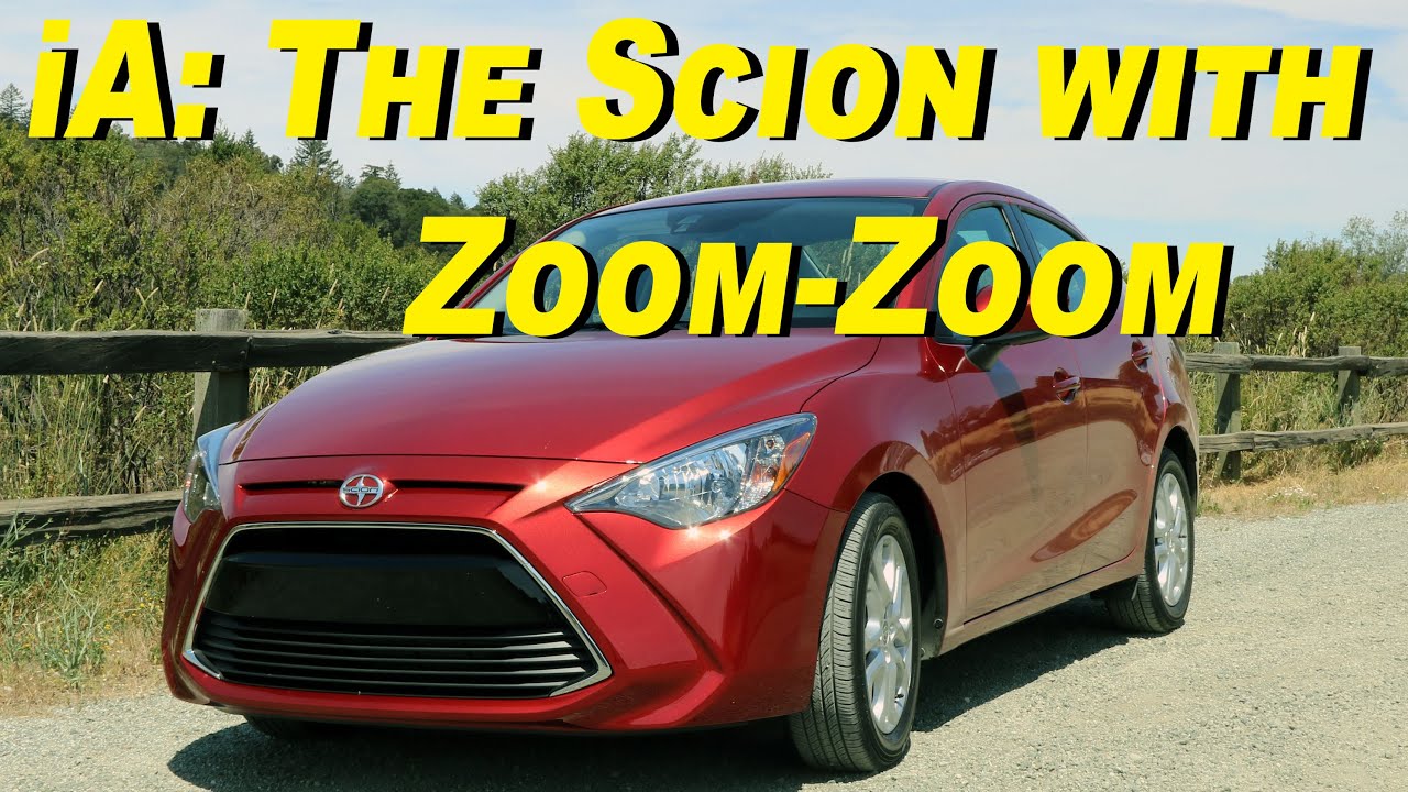 2016 Scion iA Review and Road Test - In 4K! - YouTube