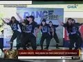 24 Oras: Mga kalahok sa GMA Dancefest 2014 finals sa Bacolod City, bigay-todo
