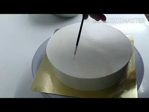 วิธีปาดหน้าเค้กและแต่งแบบง่ายๆ rookie Cake