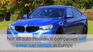 How To Rent A Car In Europe