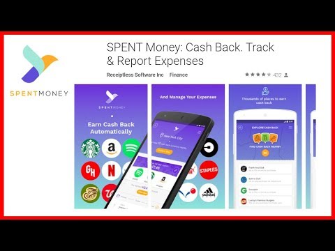 SPENT Money Android App - Track Expenses & Win Cashback! android app review