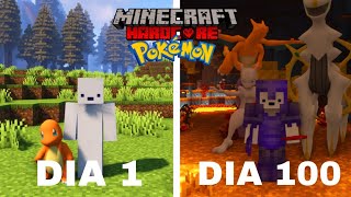 ¡Pase 100 días en un Mundo lleno de Pokemon's!