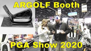 ARGOLF Customizable Putters and Irons PGA Show 2020