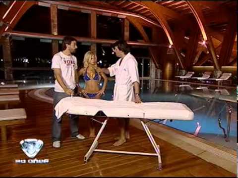 Showmatch 2009 - Alejandra Maglieti, vÃctima de Aquà Calafate