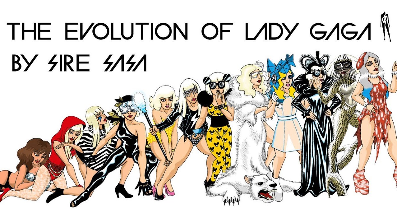 Lady Gaga's Stunning Orange and Blue Hair Evolution - wide 7