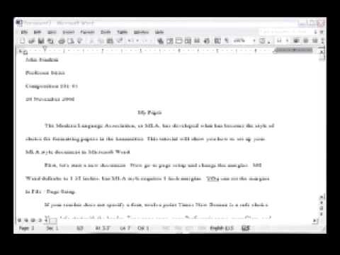 Proper heading for essay