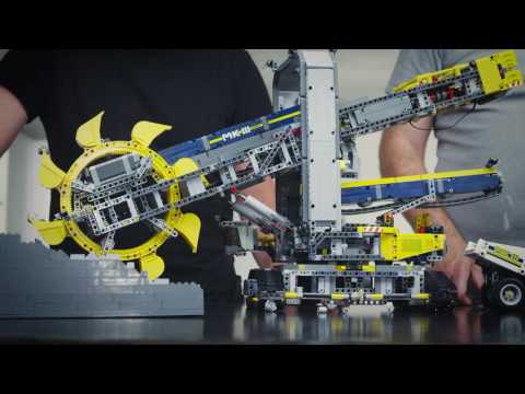 Designer Workshop: Bucket Wheel Excavator - LEGO Technic videos - LEGO.com Join Jeppe and Markus to discover the awesome 42055 Bucket WheelJoin Jeppe and Markus to discover the awesome 42055 Bucket WheelExcavator: the biggestJoin Jeppe and Markus to discover the awesome 42055 Bucket WheelJoin Jeppe and Markus to discover the awesome 42055 Bucket WheelExcavator: the biggestLEGOTechnic model to date, a real ...