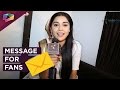 Eisha Singh's special message to fans